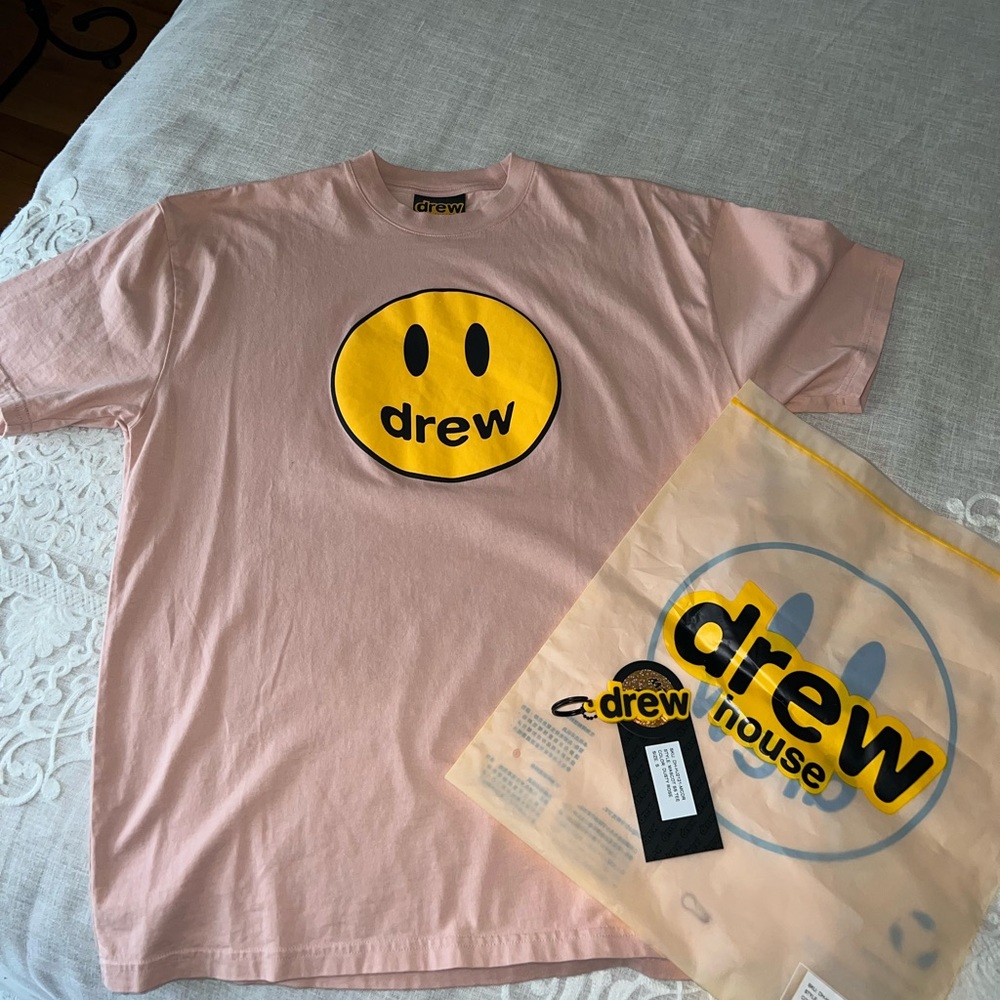 Drew Tee shirt in the color Dusty Rose